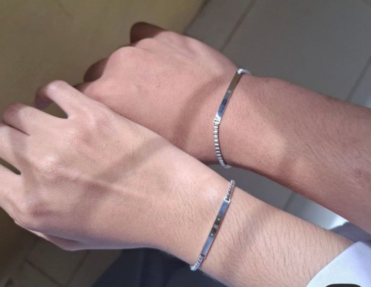 925Silver Plated Gold Bracelet