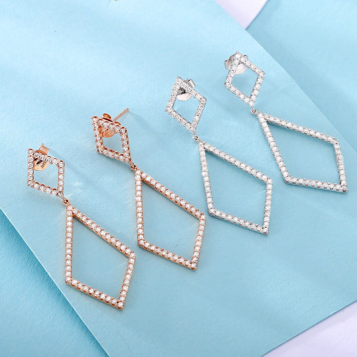 Kite Diamond Earrings