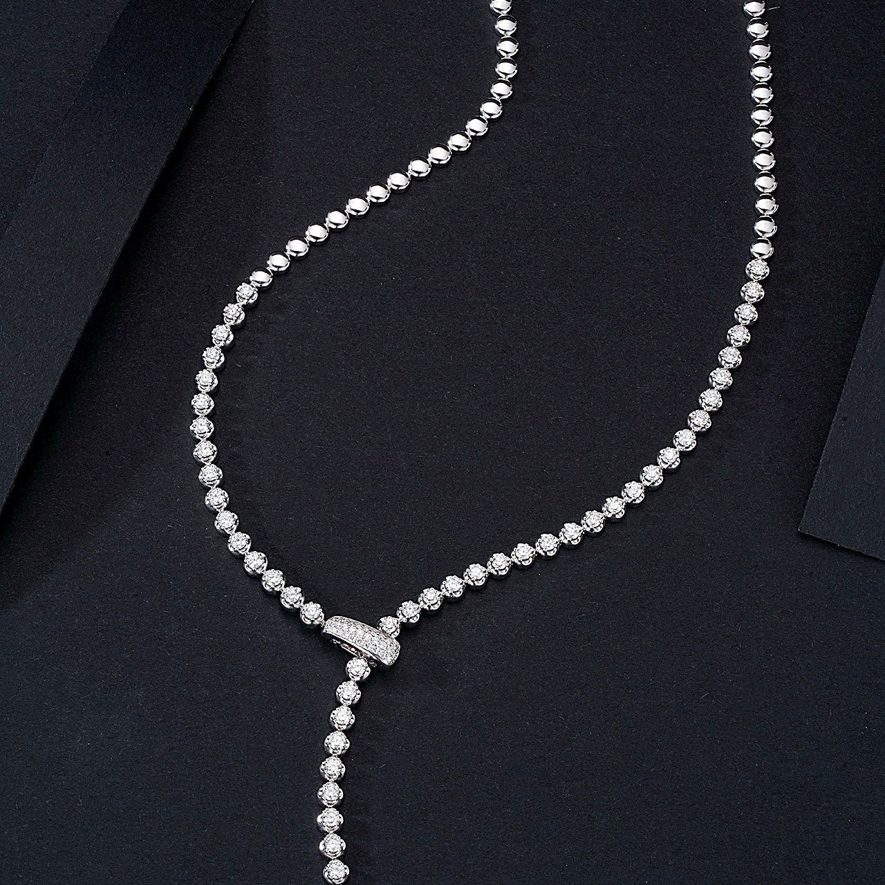 Bubbles Diamond Necklace