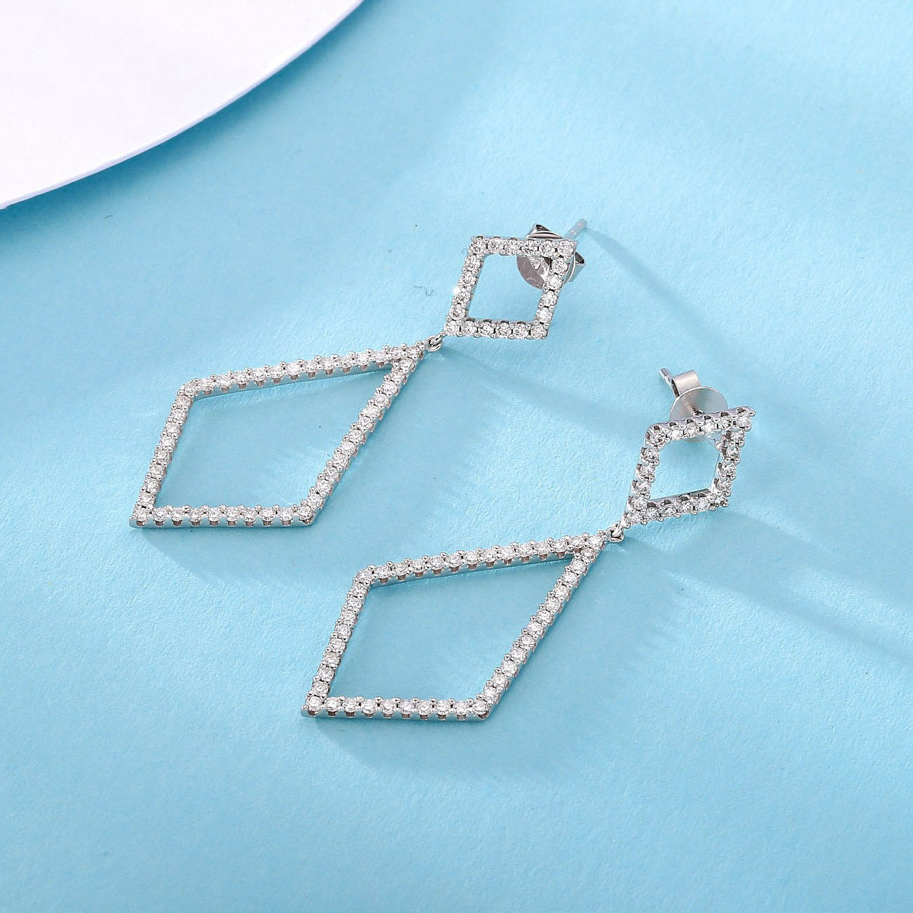 Kite Diamond Earrings