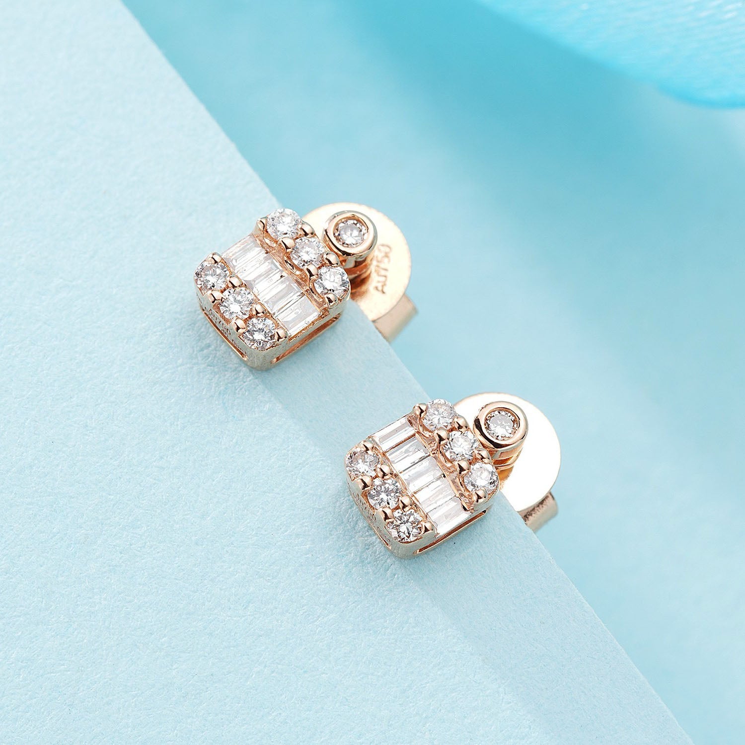 Baguette Diamond Earrings