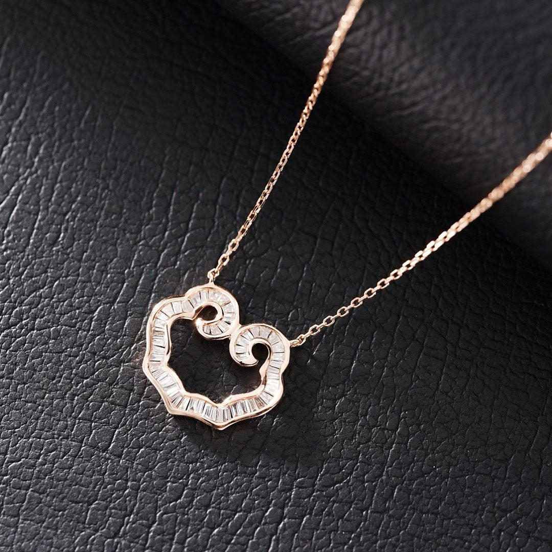 Baguette Diamond Pendant