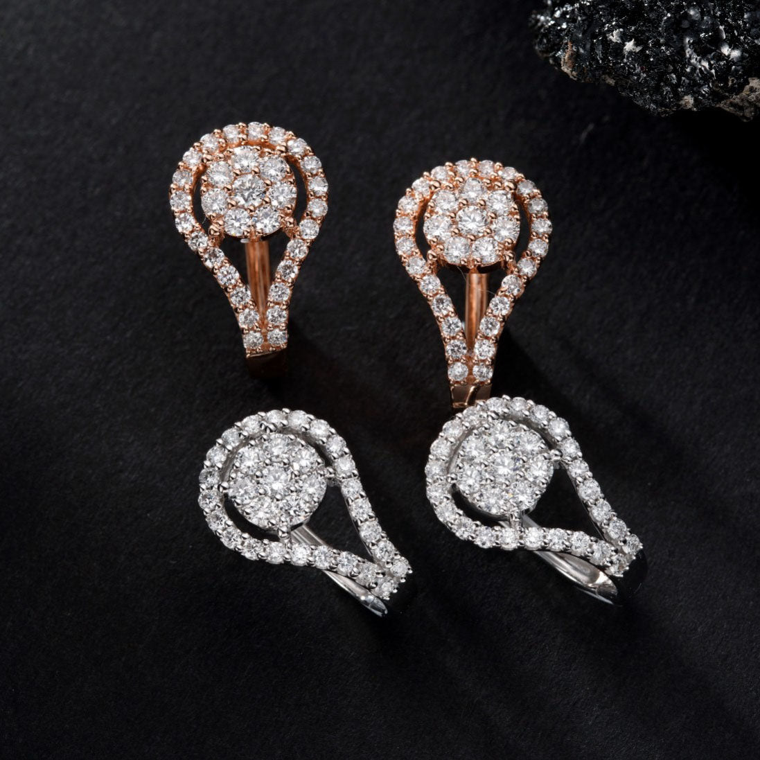 7 In 1 Diamond Earrings