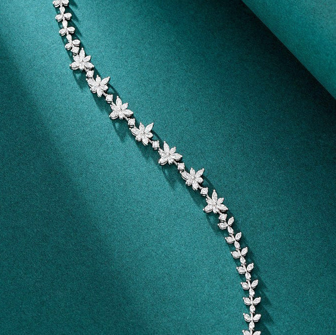 Maple Leaf Diamond Bracelet