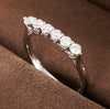 U Shaped Eternity Diamond Ring