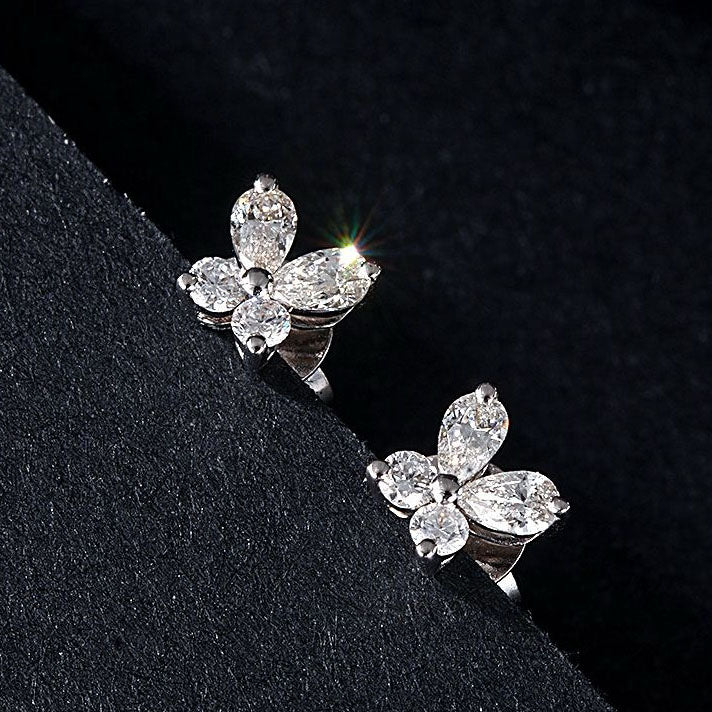 Butterfly Diamond Earrings