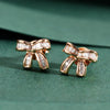 Bow Tie Diamond Earrings