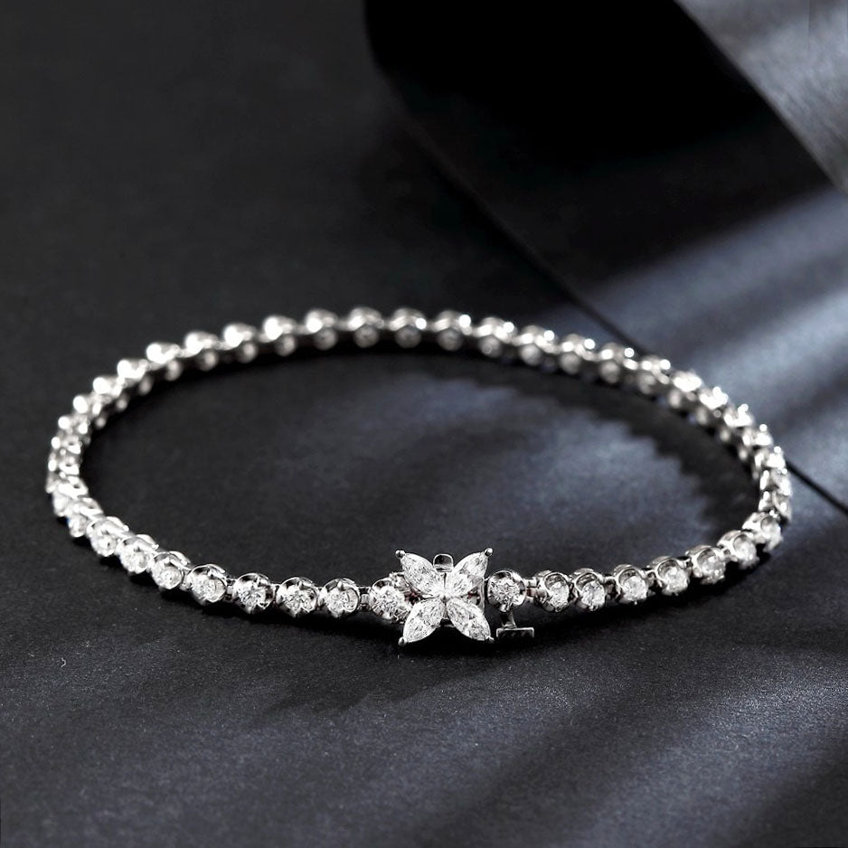 Marquise Diamond Bracelet