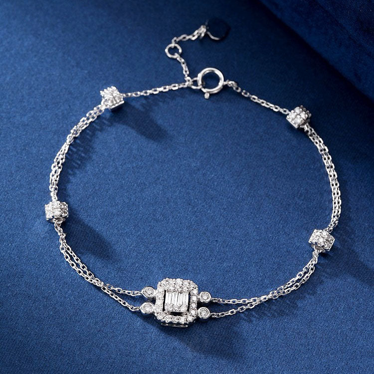 Baguette Diamond Bracelet