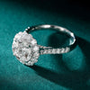 Illusion Halo Diamond Ring