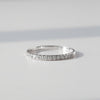 18K 0.23CT Diamond Half Eternity Ring