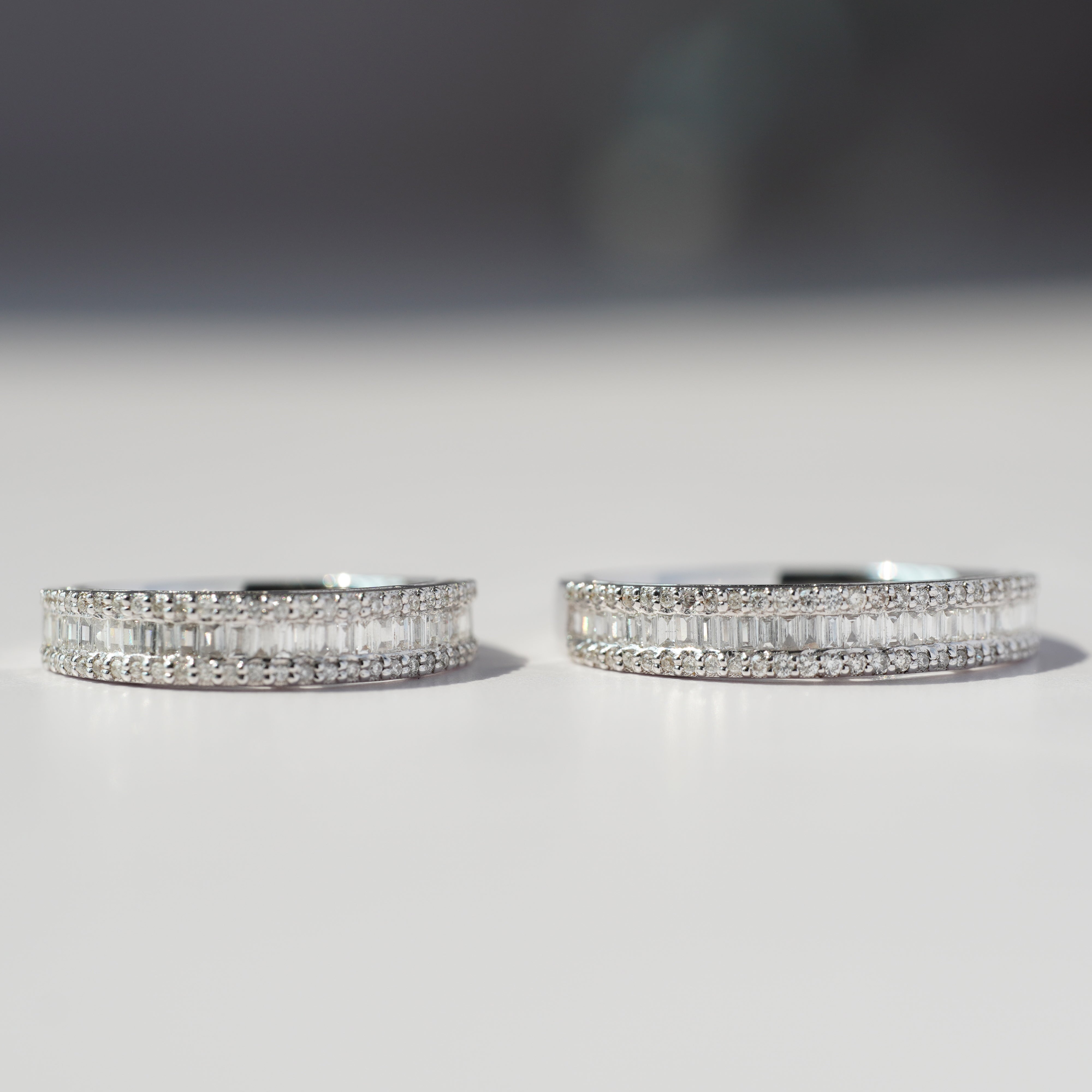 18K Baguette Diamond Eternity Ring