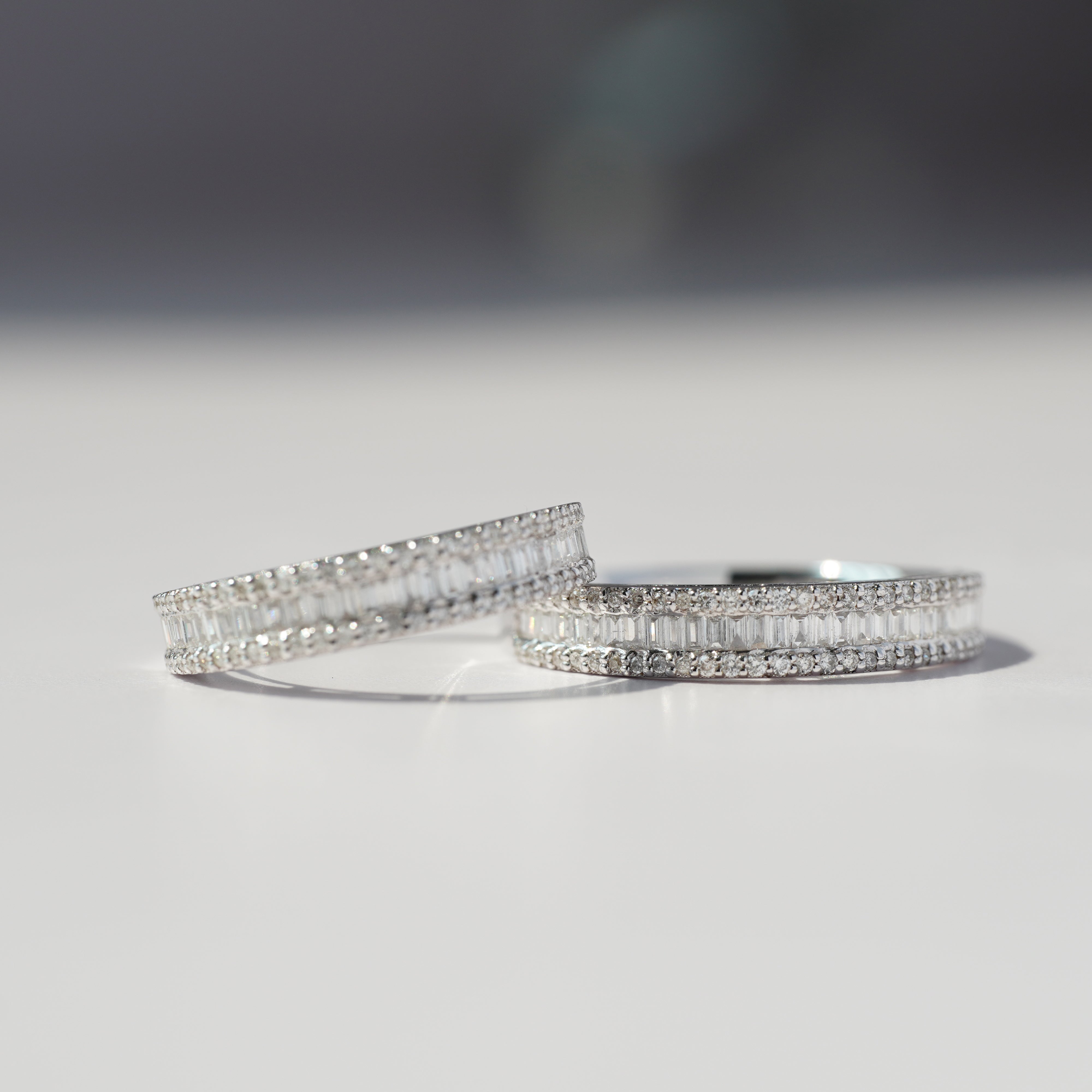 18K Baguette Diamond Eternity Ring