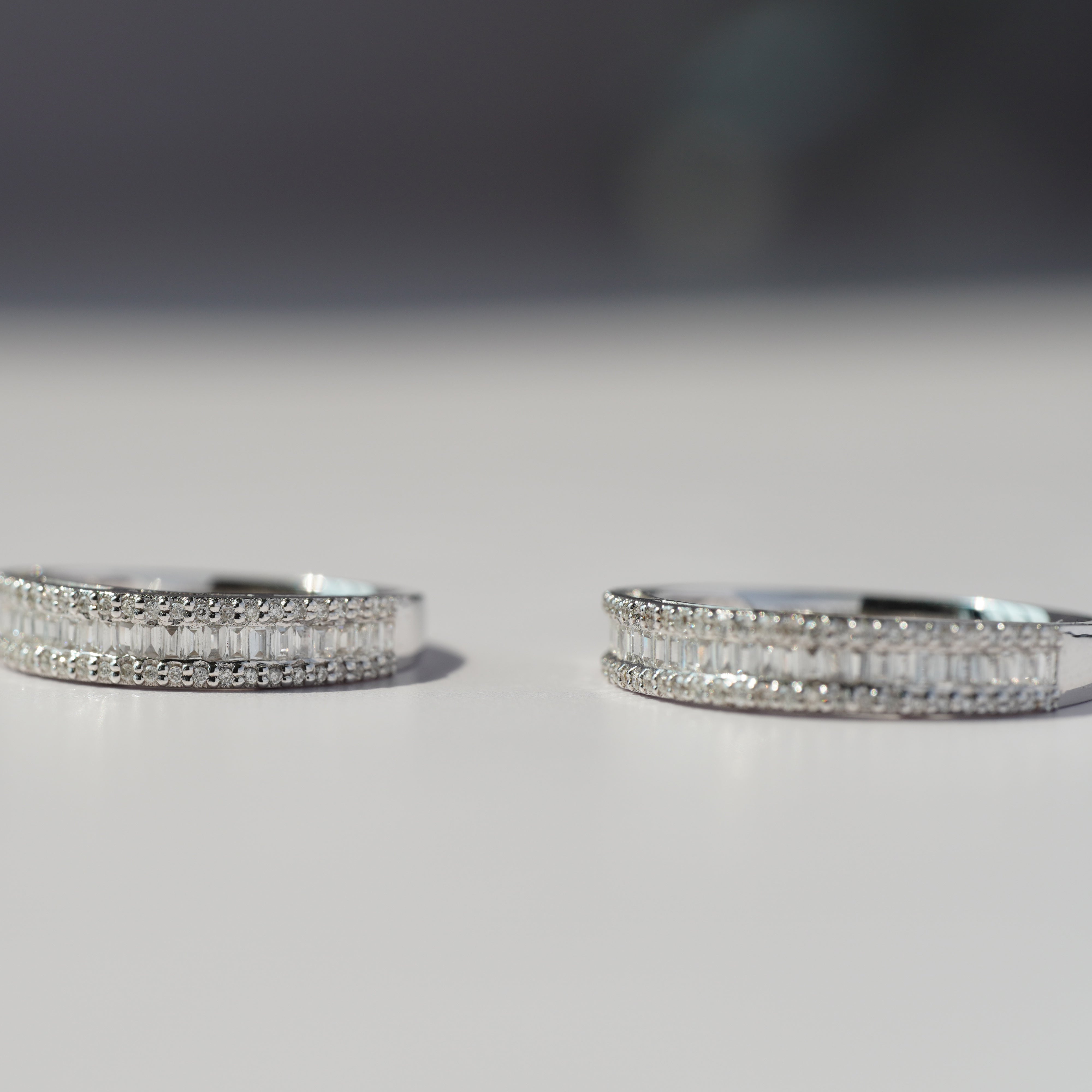 18K Baguette Diamond Eternity Ring