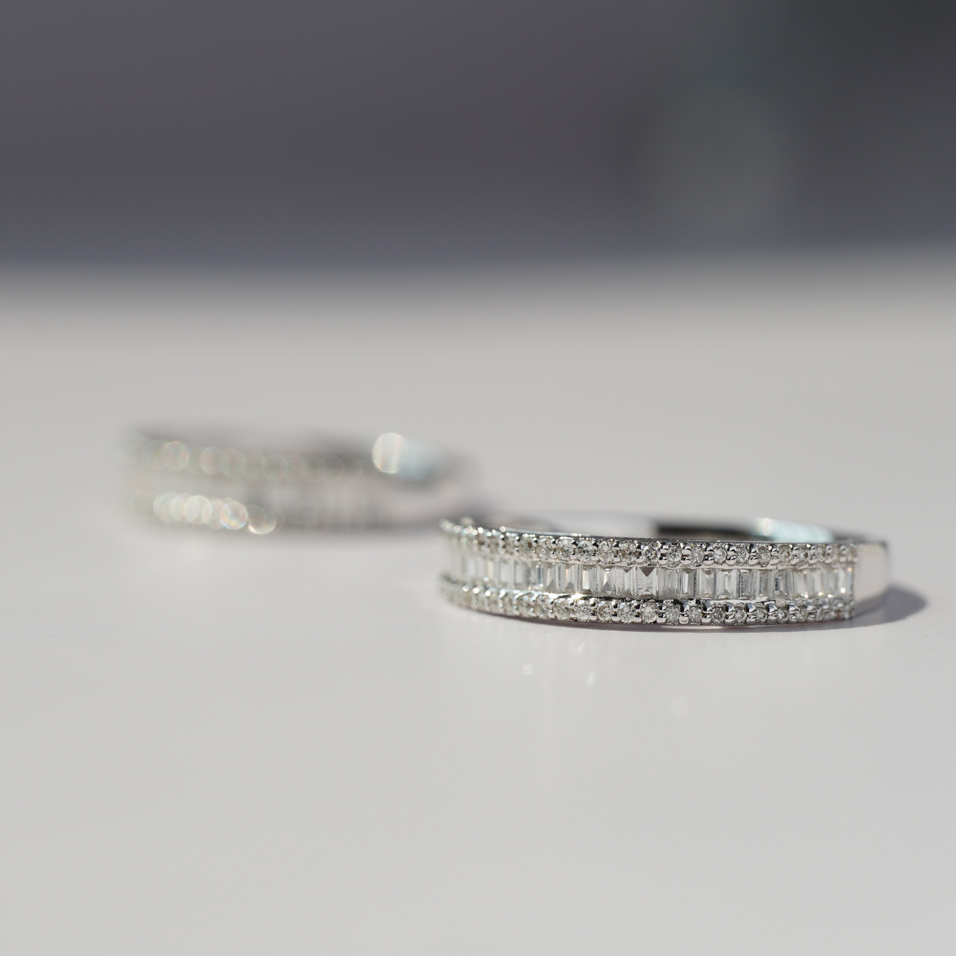 18K Baguette Diamond Eternity Ring