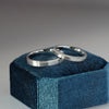 Satin Finish Pair Rings