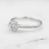 Hidden Heart Pave Diamond Ring Setting