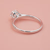 Hidden Heart Pave Diamond Ring Setting