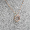 Circle Diamond Necklace