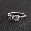 1CT Four Prongs Solitaire Ring Setting