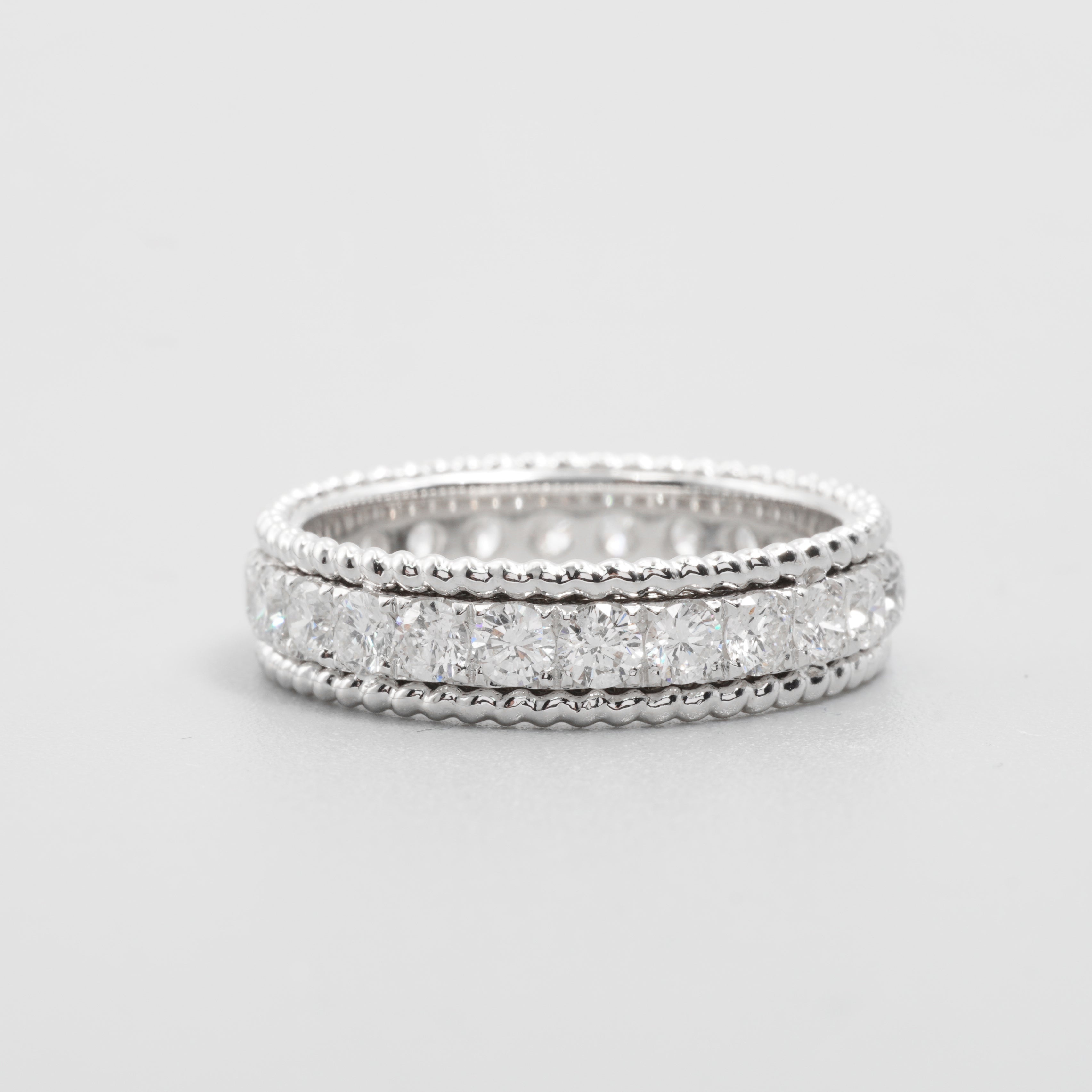 Rope Full Eternity Diamond Ring