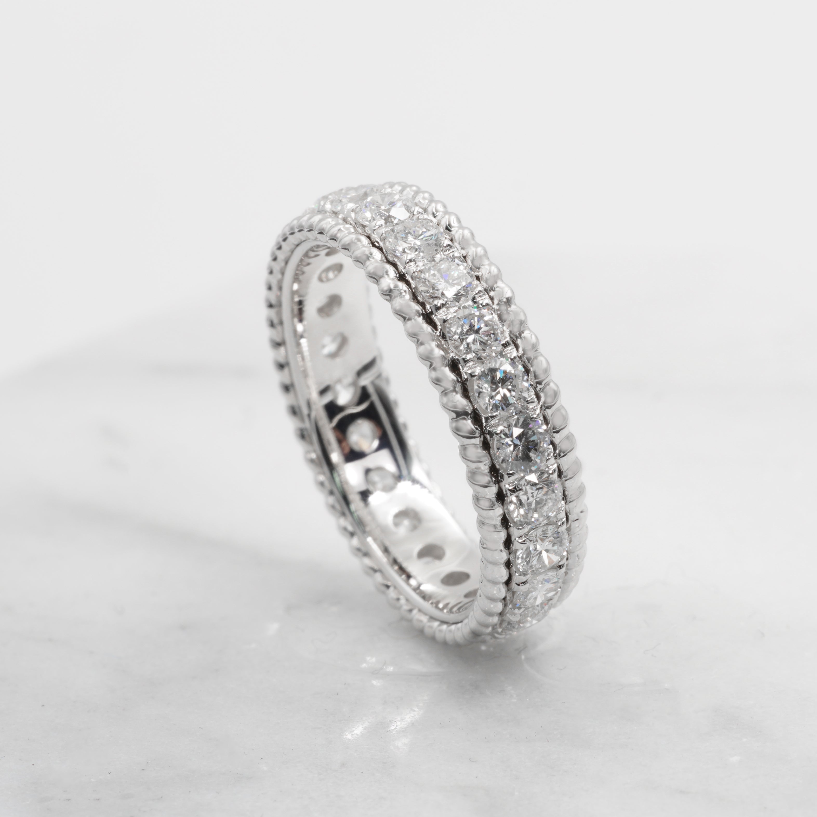 Rope Full Eternity Diamond Ring