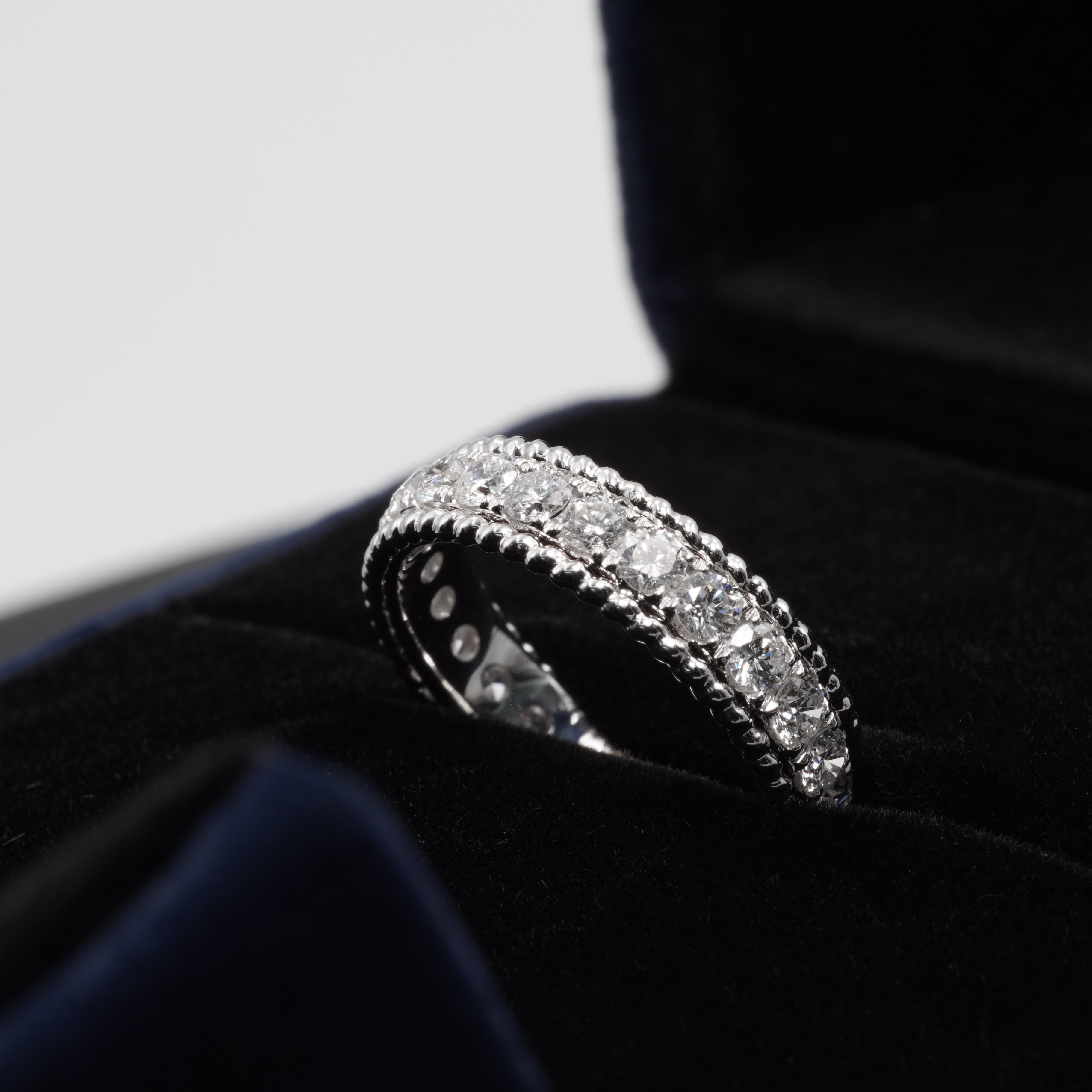 Rope Full Eternity Diamond Ring