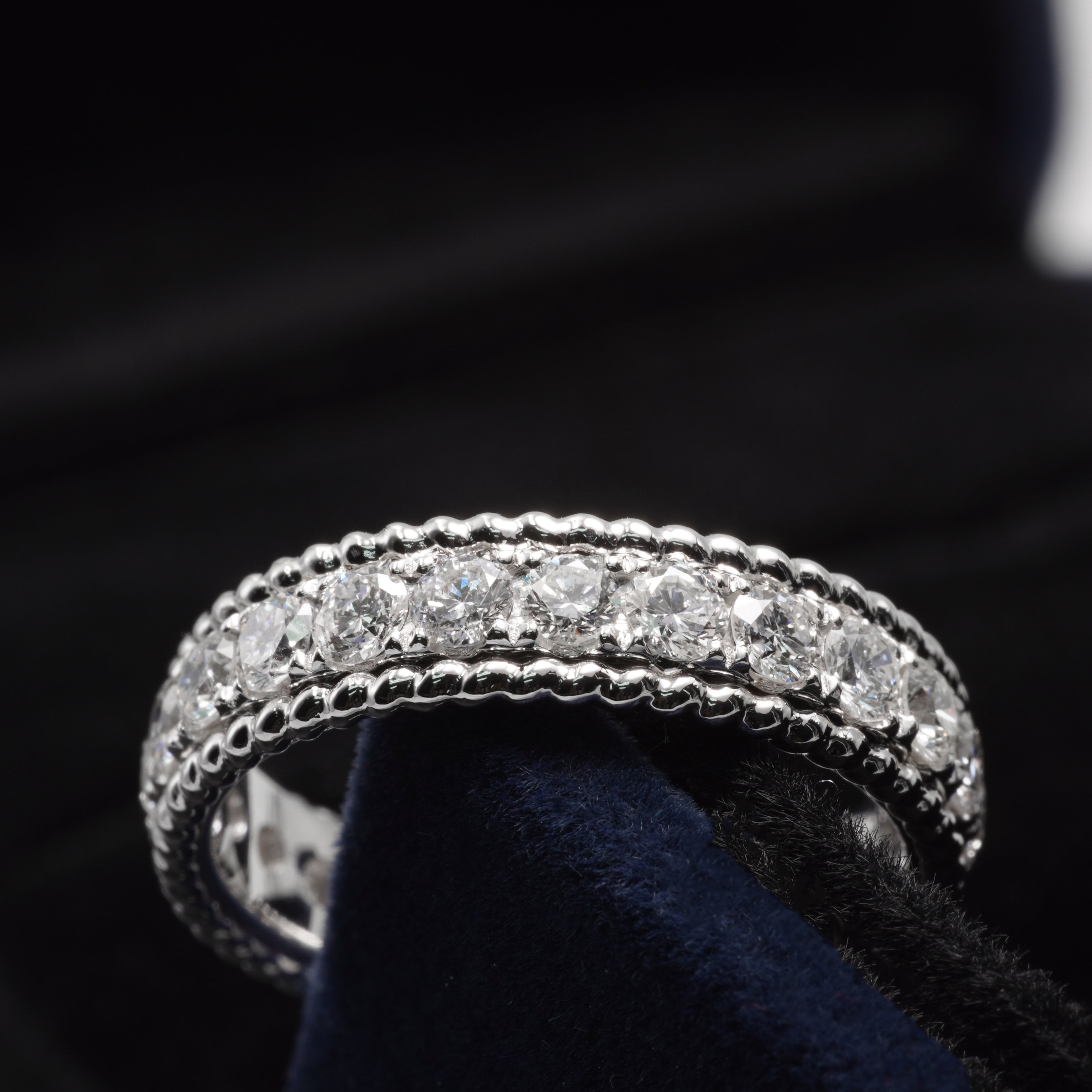 Rope Full Eternity Diamond Ring