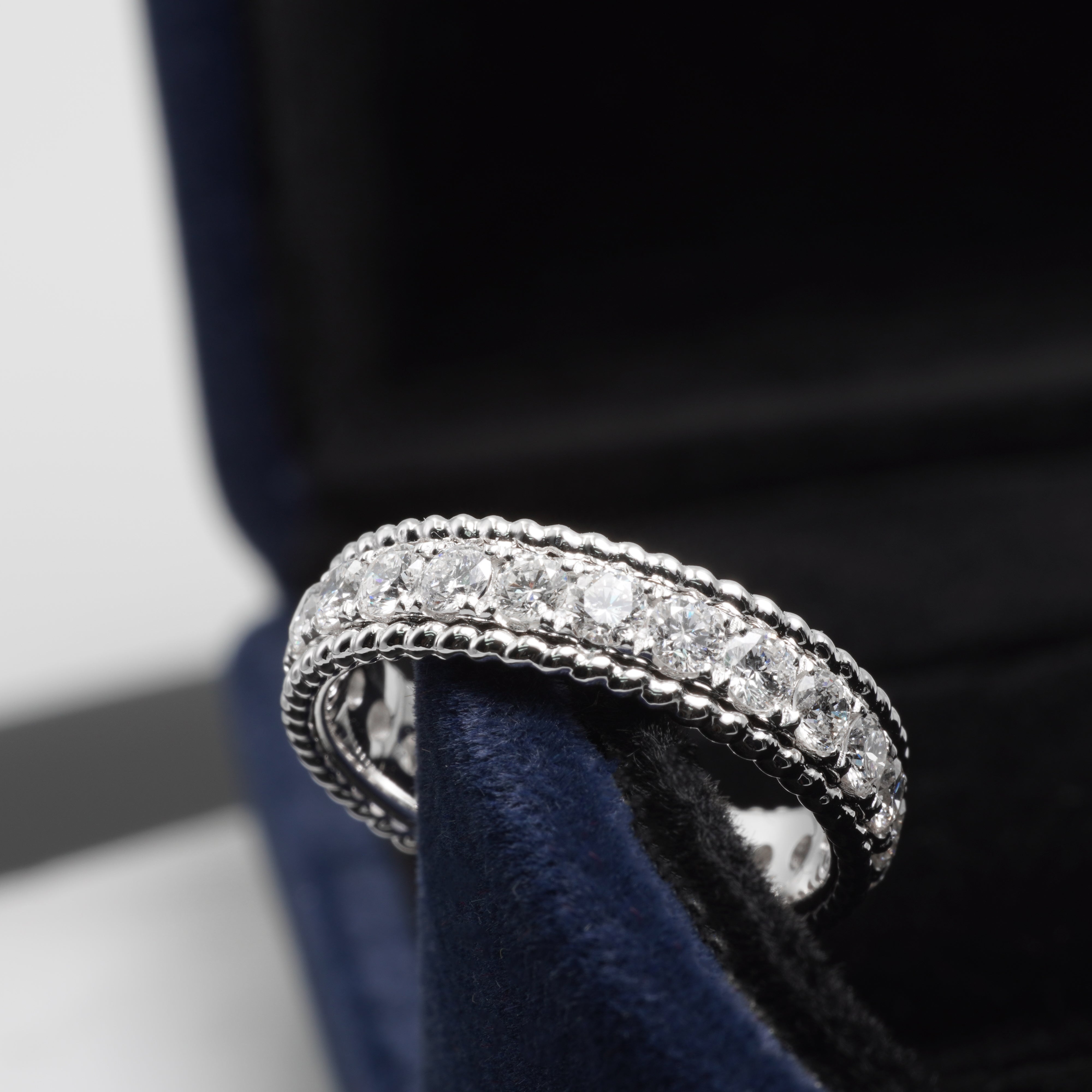 Rope Full Eternity Diamond Ring