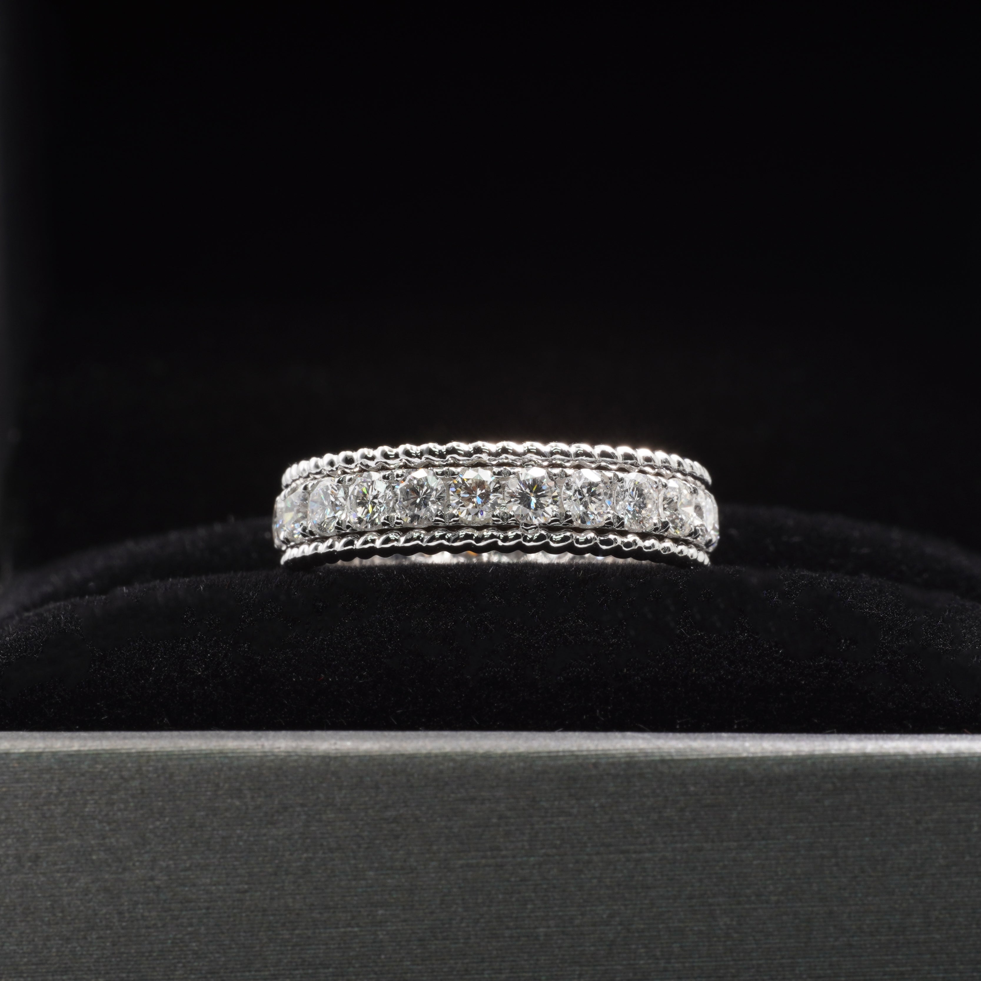 Rope Full Eternity Diamond Ring