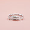 Rope Full Eternity Diamond Ring