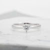 0.3ct Three Prongs Round Solitaire Diamond Ring