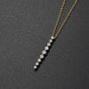 Straight Diamond Necklace