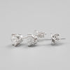 0.30CT Each Diamond Six Prongs Earrings Stud