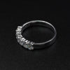 0.72CT Oval Shape Diamond Eternity Ring