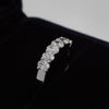 0.72CT Oval Shape Diamond Eternity Ring