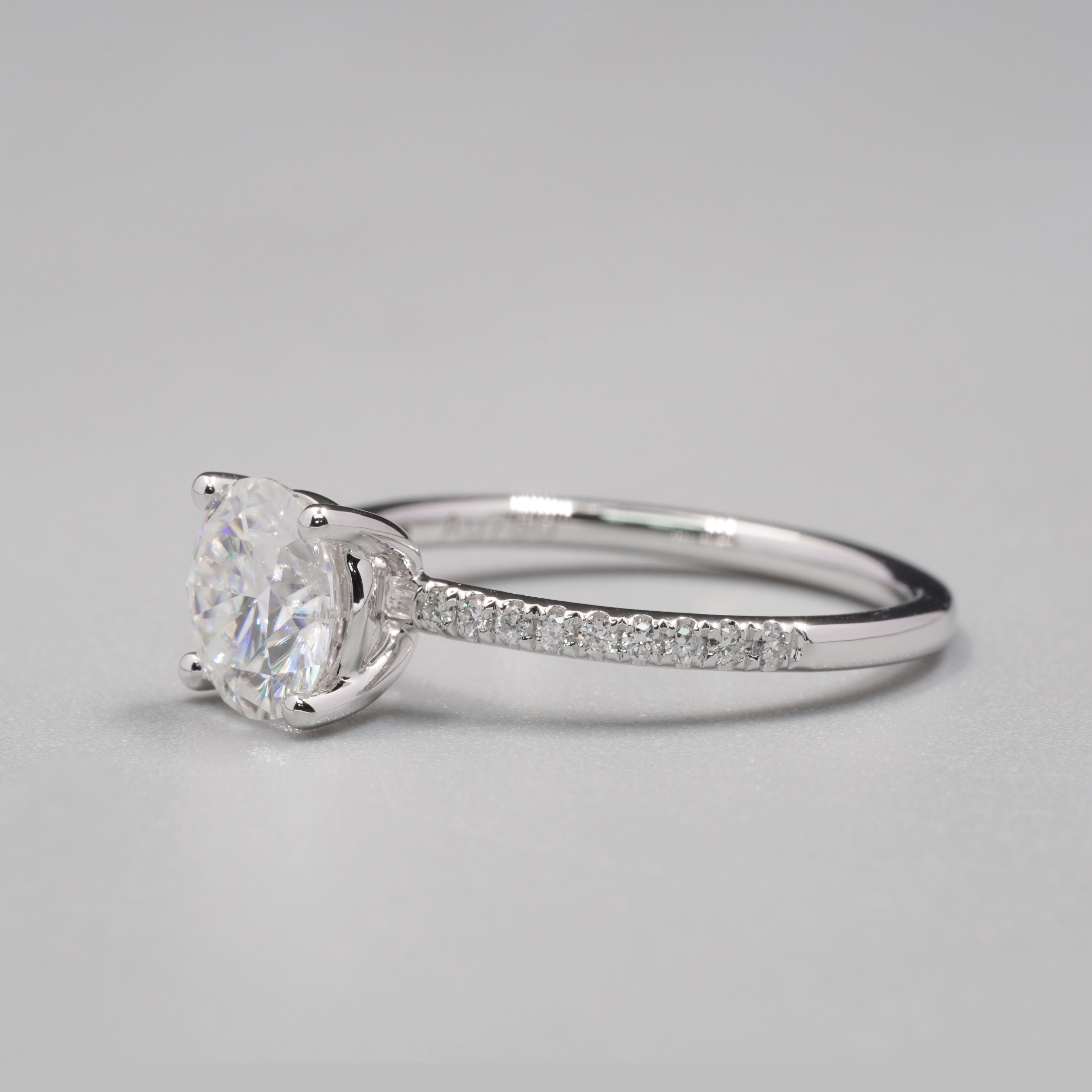 Pave Diamond Ring Setting