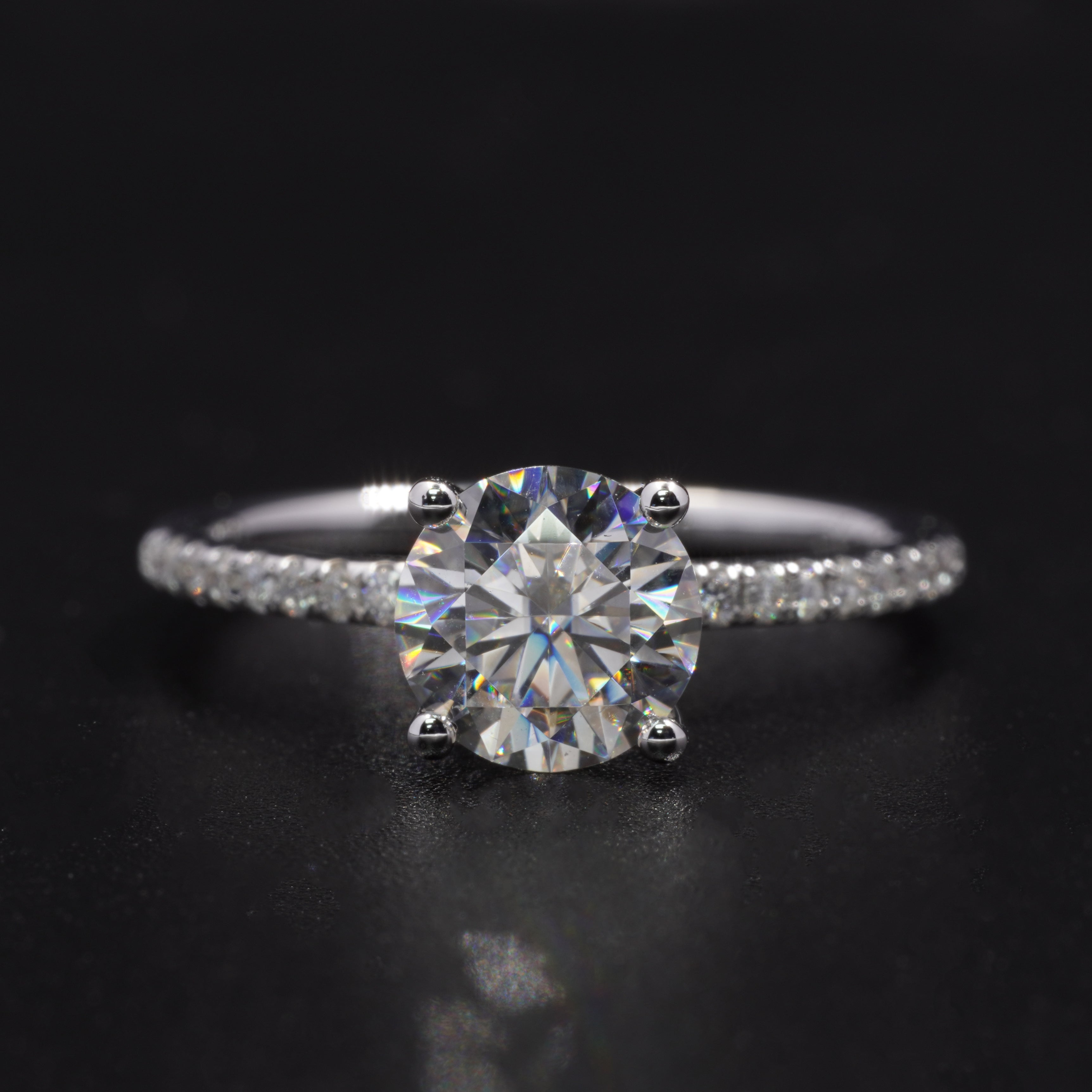 Pave Diamond Ring Setting