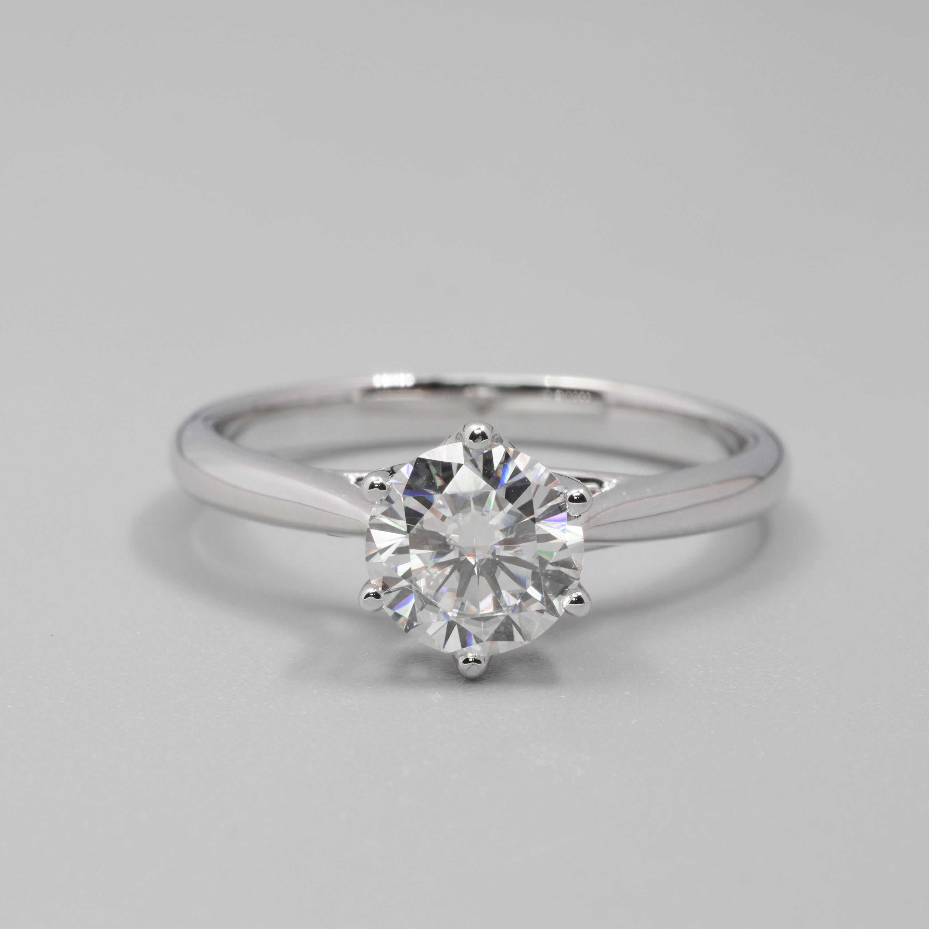 1CT Six Prongs Soltaire Ring Setting