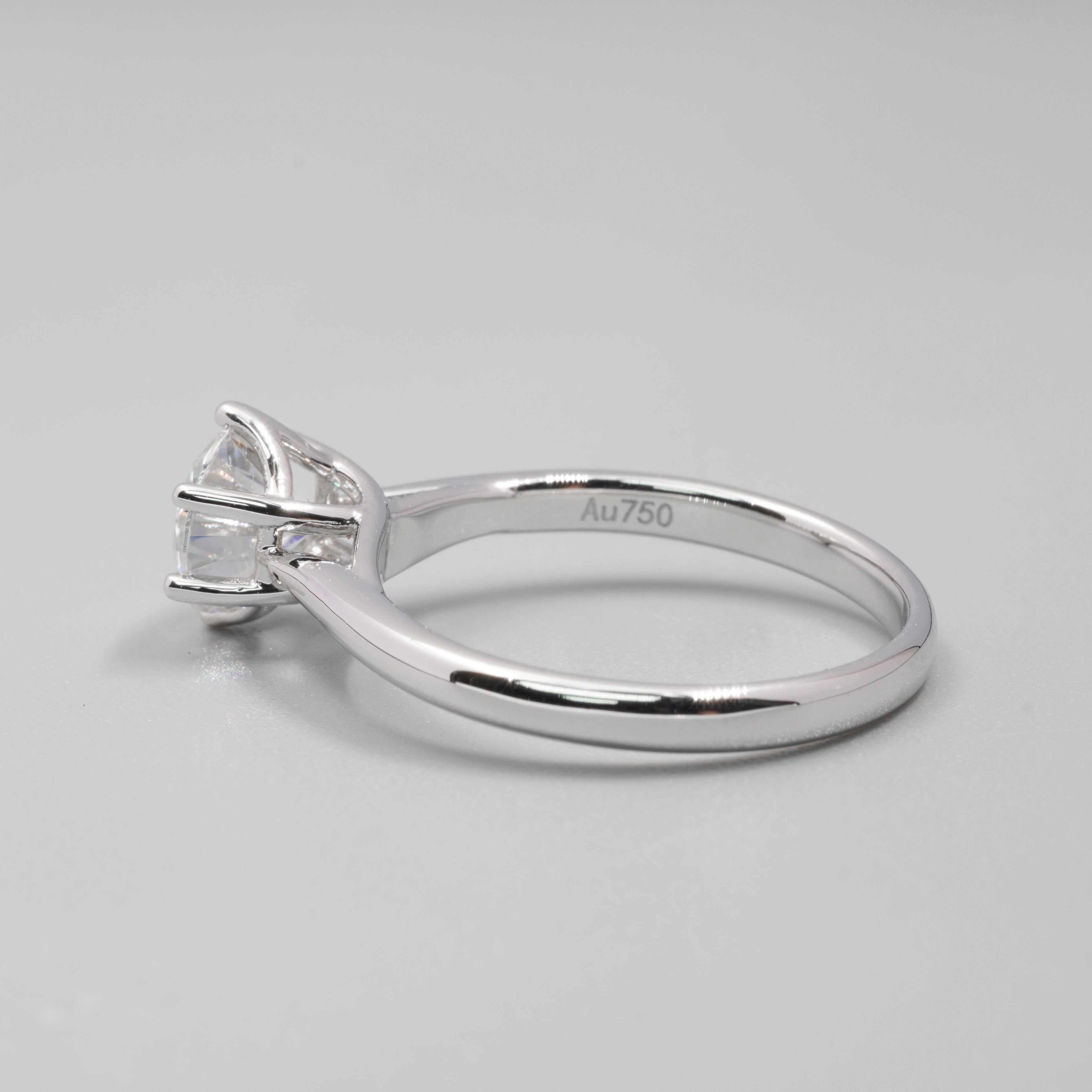 1CT Six Prongs Soltaire Ring Setting