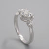 0.5ct Heart Shape Plus Pear Ring