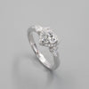 0.5ct Heart Shape Plus Pear Ring