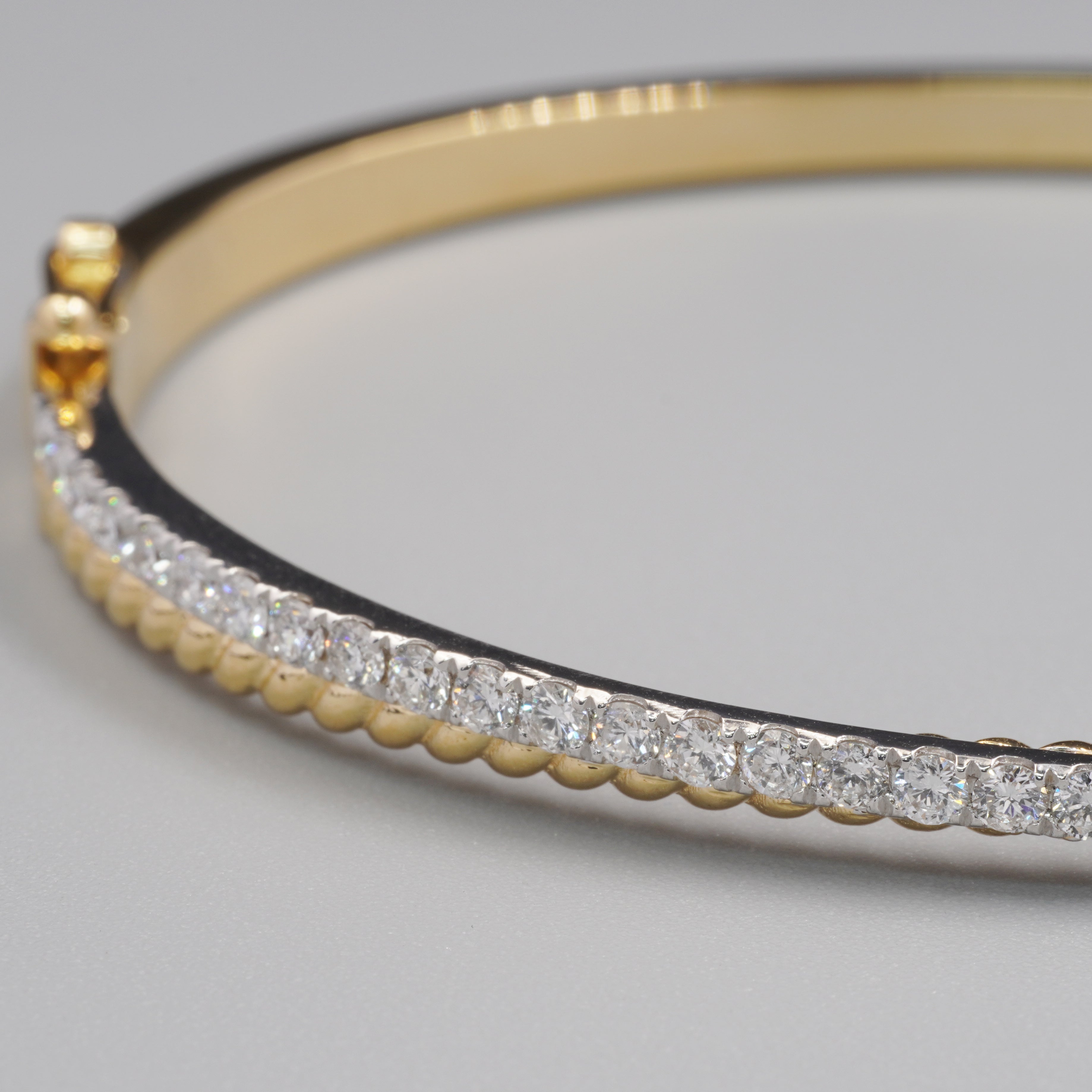 Cross Diamond Bangle