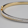 Cross Diamond Bangle