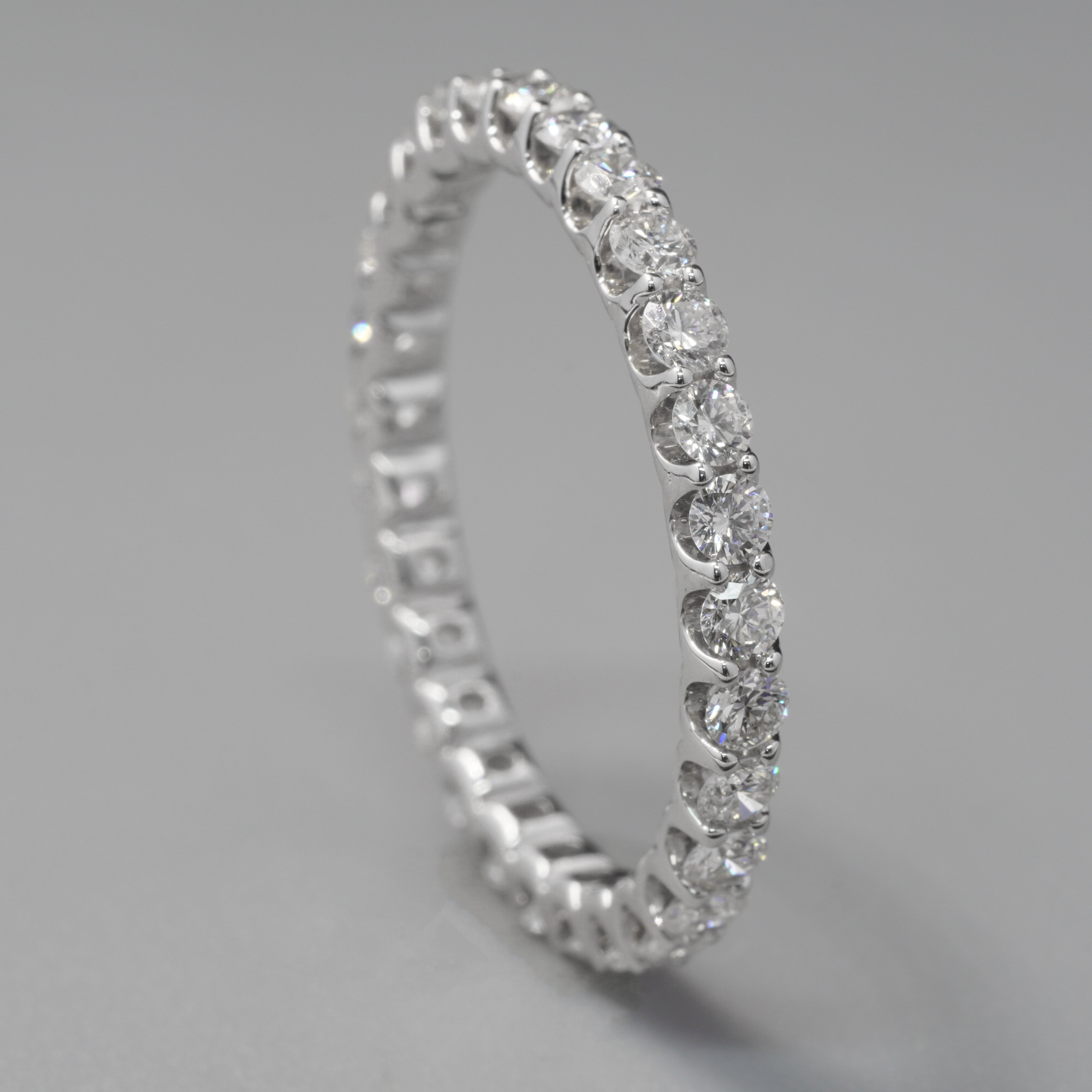 1.3CT Full Eternity Diamond Ring