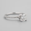 Hidden Halo Pave Diamond Ring Setting