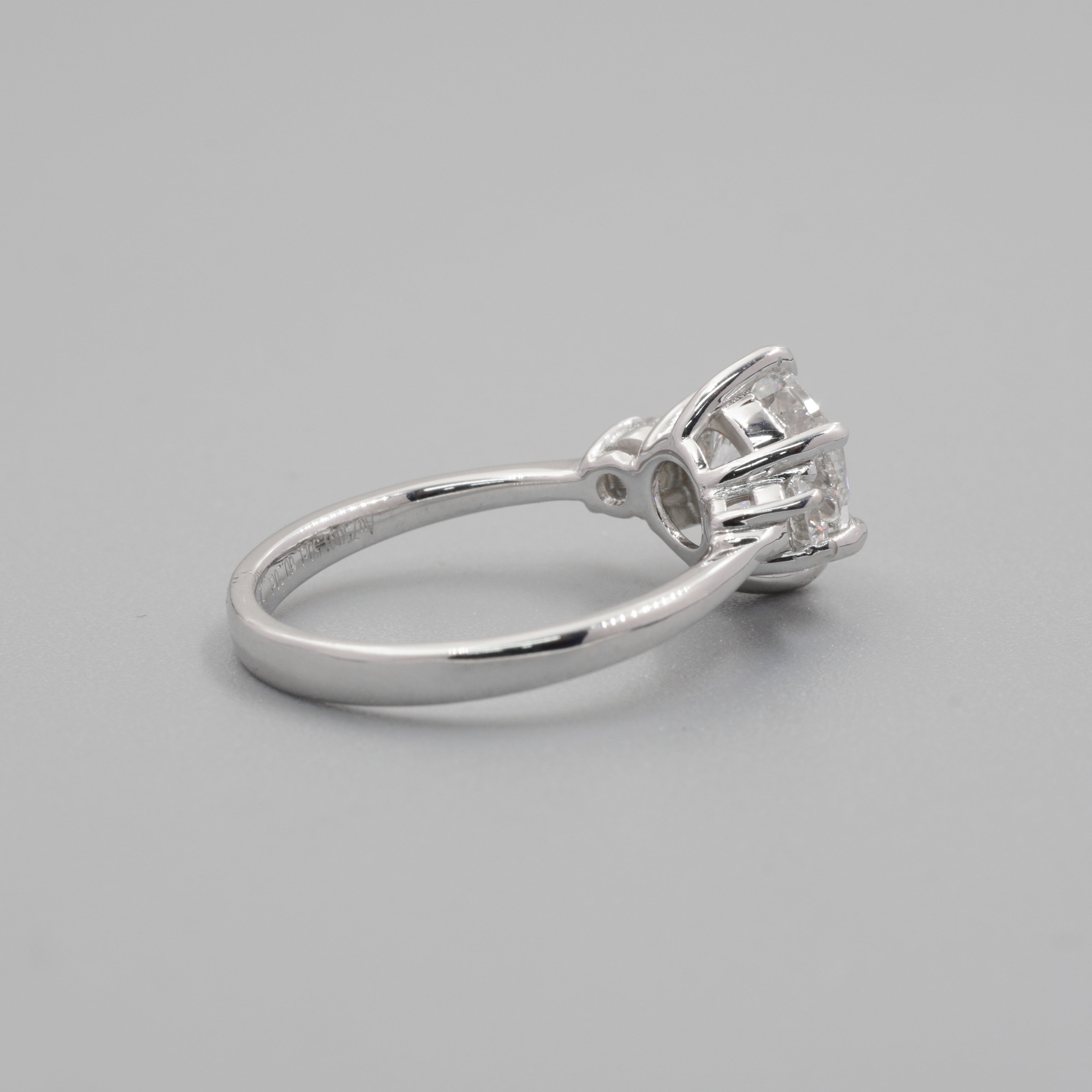 Three Stone Diamond Ring Setting