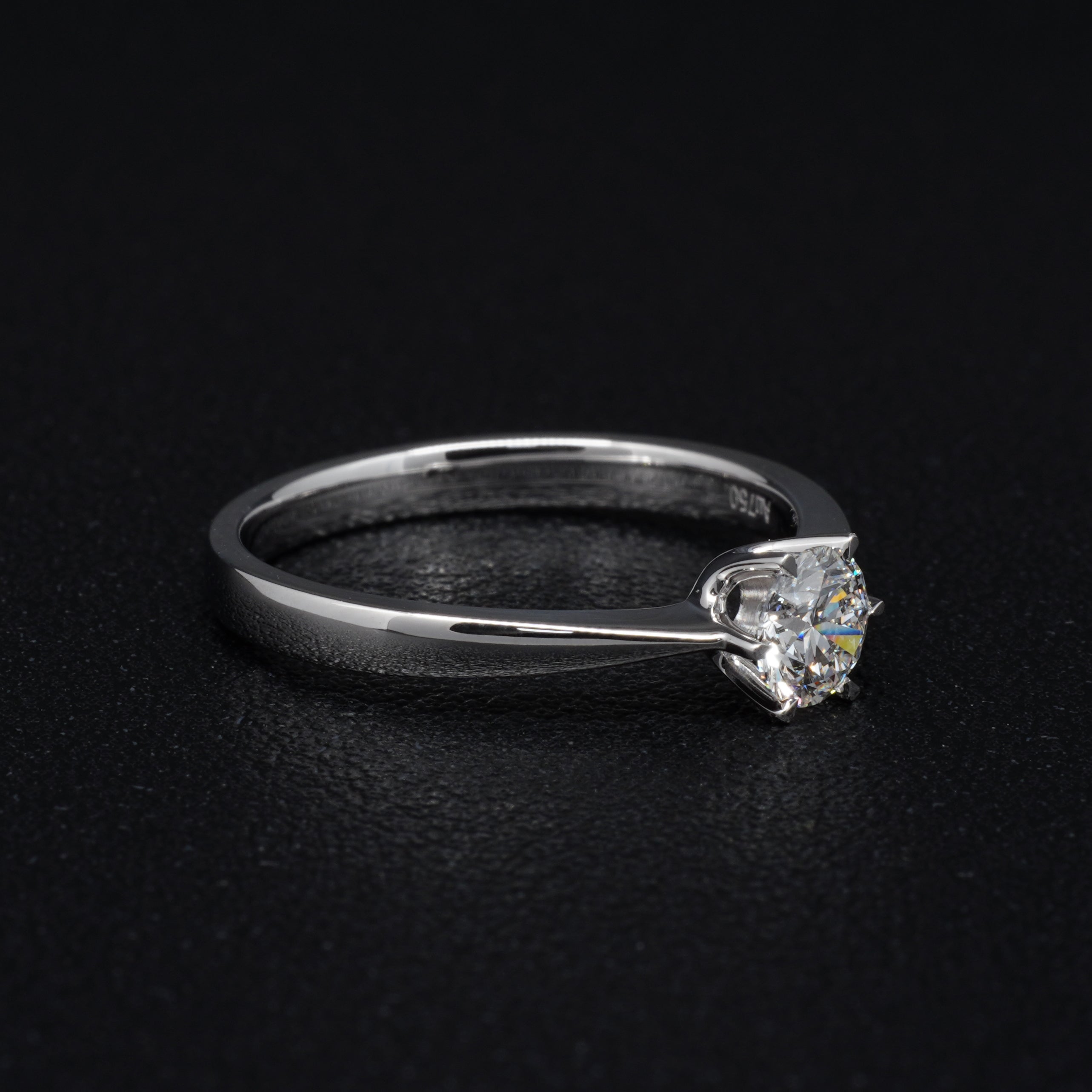 0.5CT Six Prongs DIamond Engagement Ring