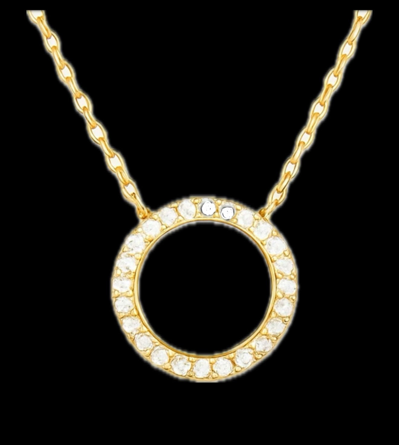 14K Diamond Necklace