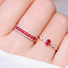 Ruby and Diamond Eternity Ring